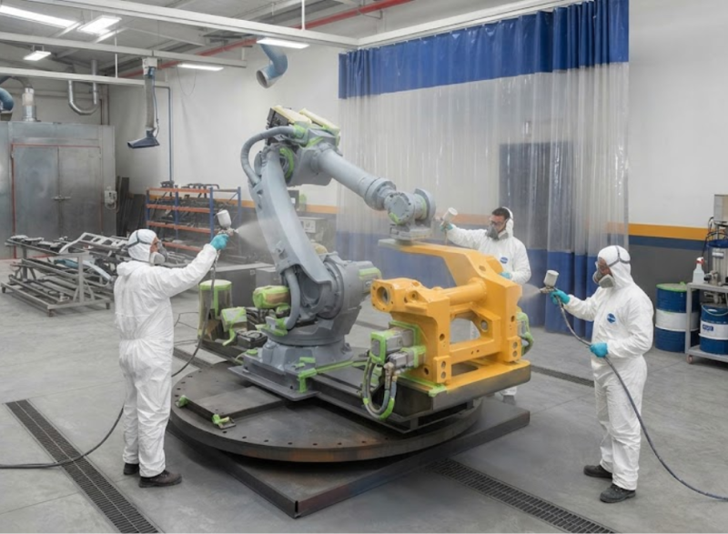 Pintura de Equipamentos Industriais: Transforme a Durabilidade e Estética